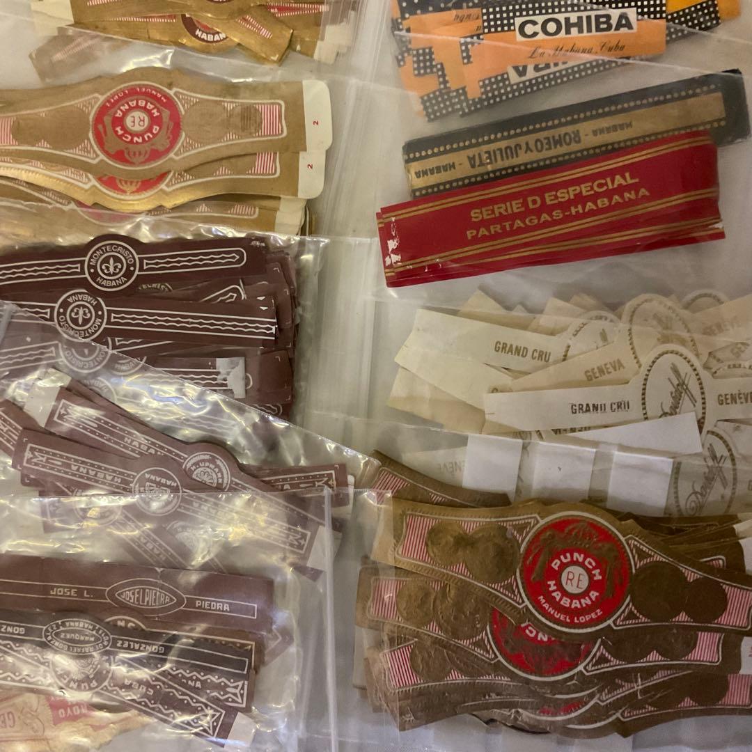 希少品　キューバ葉巻ヴィンテージ帯　ヴィンテージ　シガーバンド