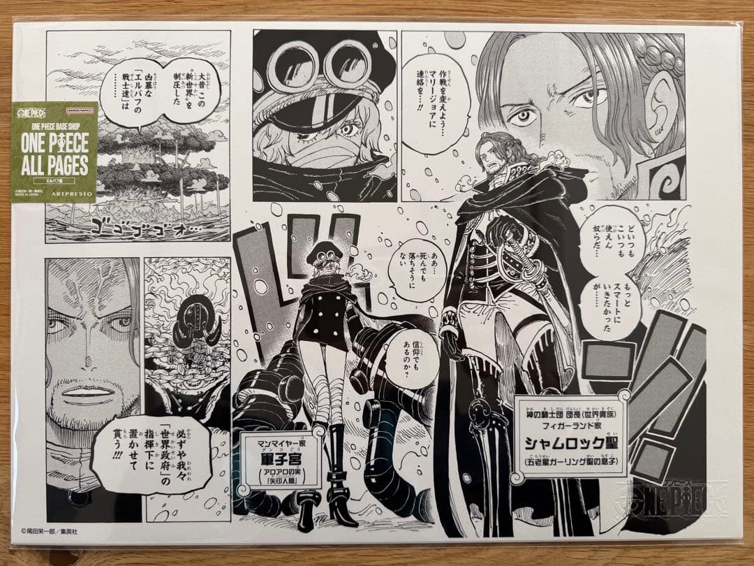 ONE PIECE BASE SHOP 限定 ALL PAGES 9枚セット