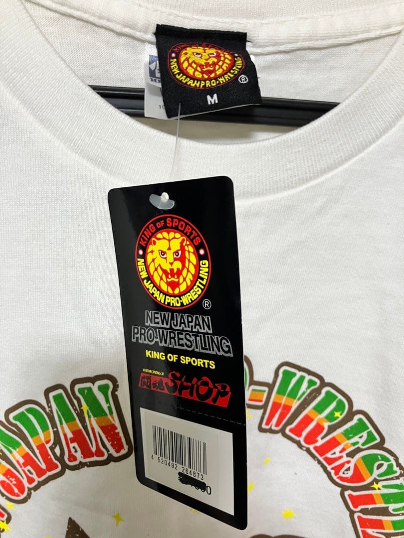 内藤哲也　鉄腕アトム　コラボ　新日　直筆サイン入りTシャツ　Mサイズ