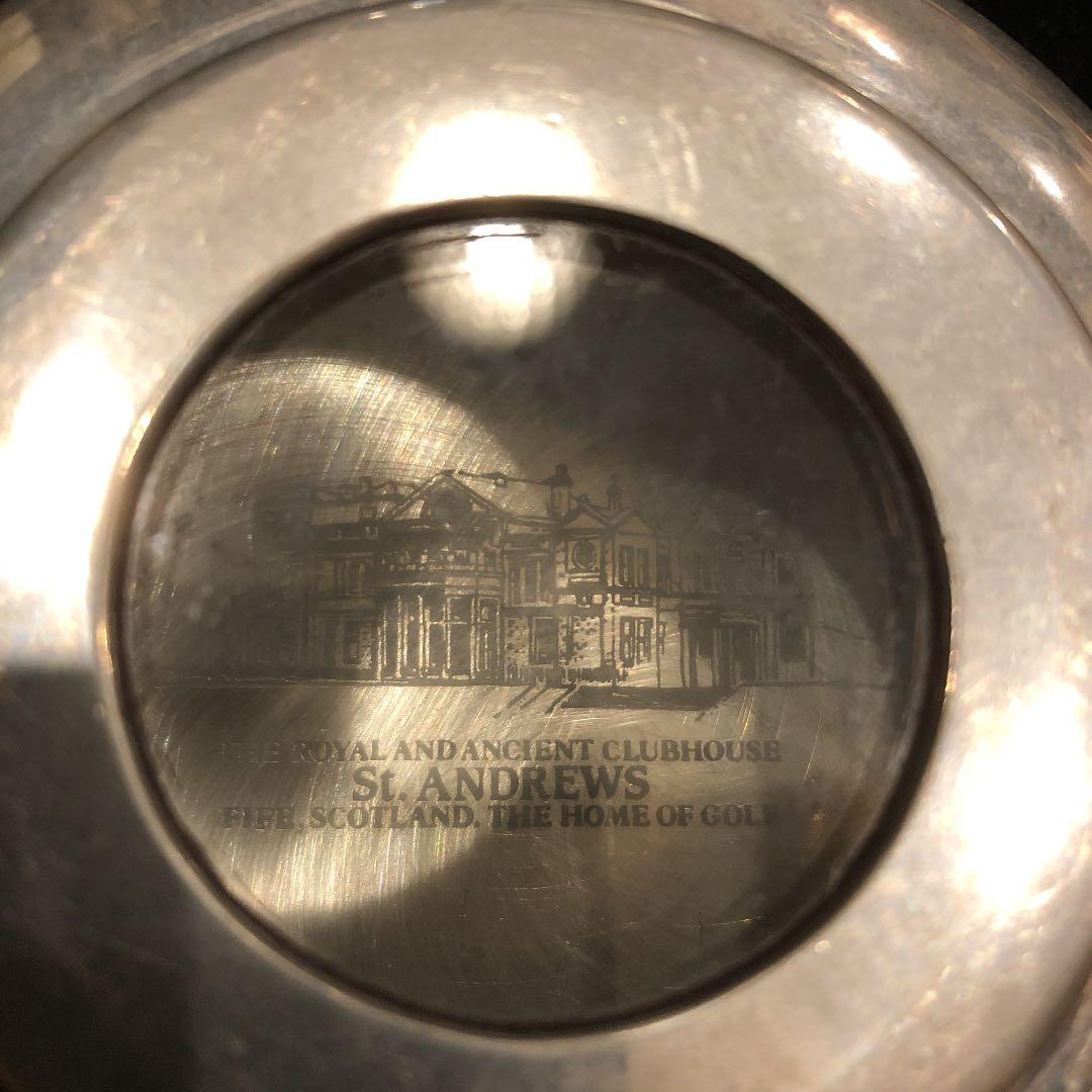 アンティーク　ピューターウイスキーキーパー　イギリス