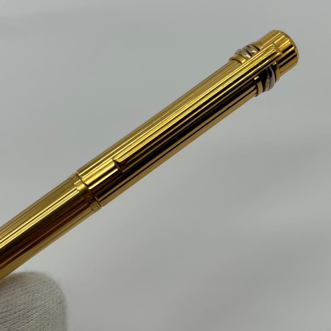 cartier カルティエ　ペン　筆記用具　トリニティ　キャップ式　ボールペン