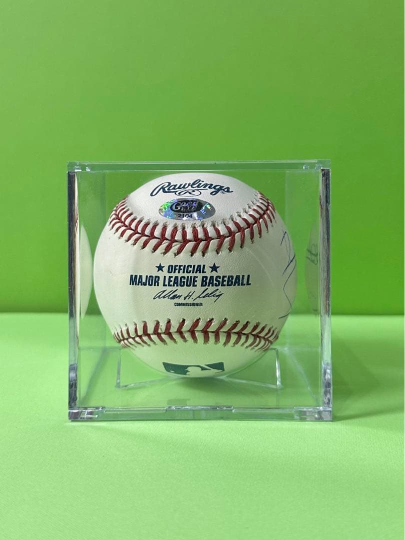 日米通算200勝　ダルビッシュ有　直筆サインボール