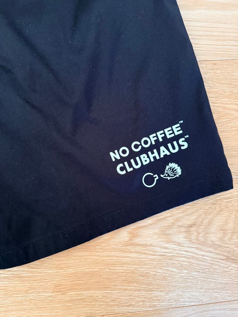 【完売品】NO COFFEE×CLUBHAUS ハーフパンツ