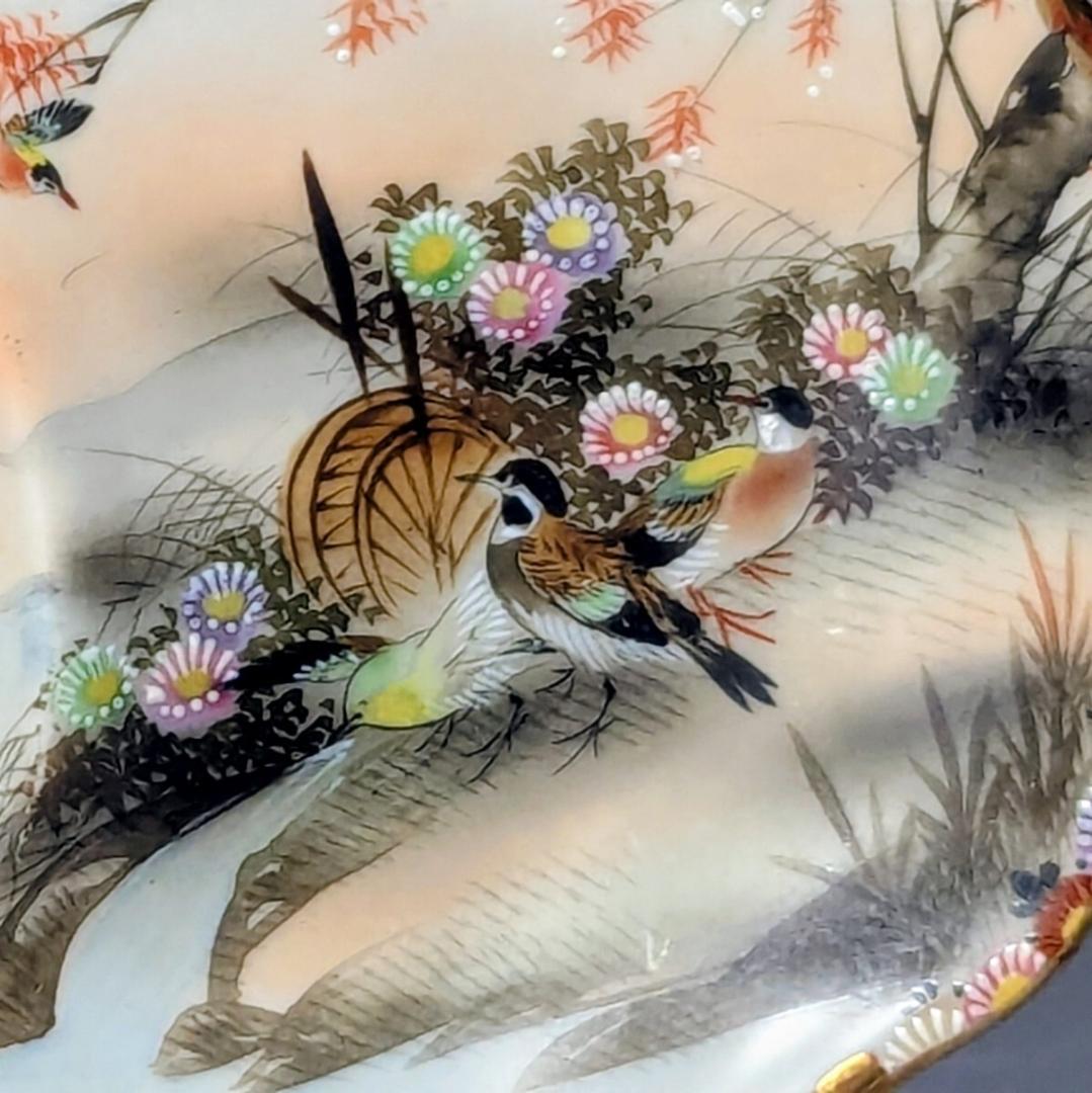 オールドニッポン スナックセット カップ＆ソーサー 　エッグシェル　白釉盛上