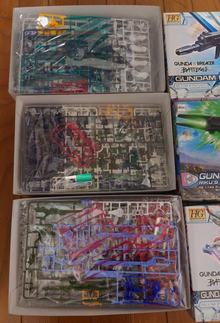 ガンプラ3点セット