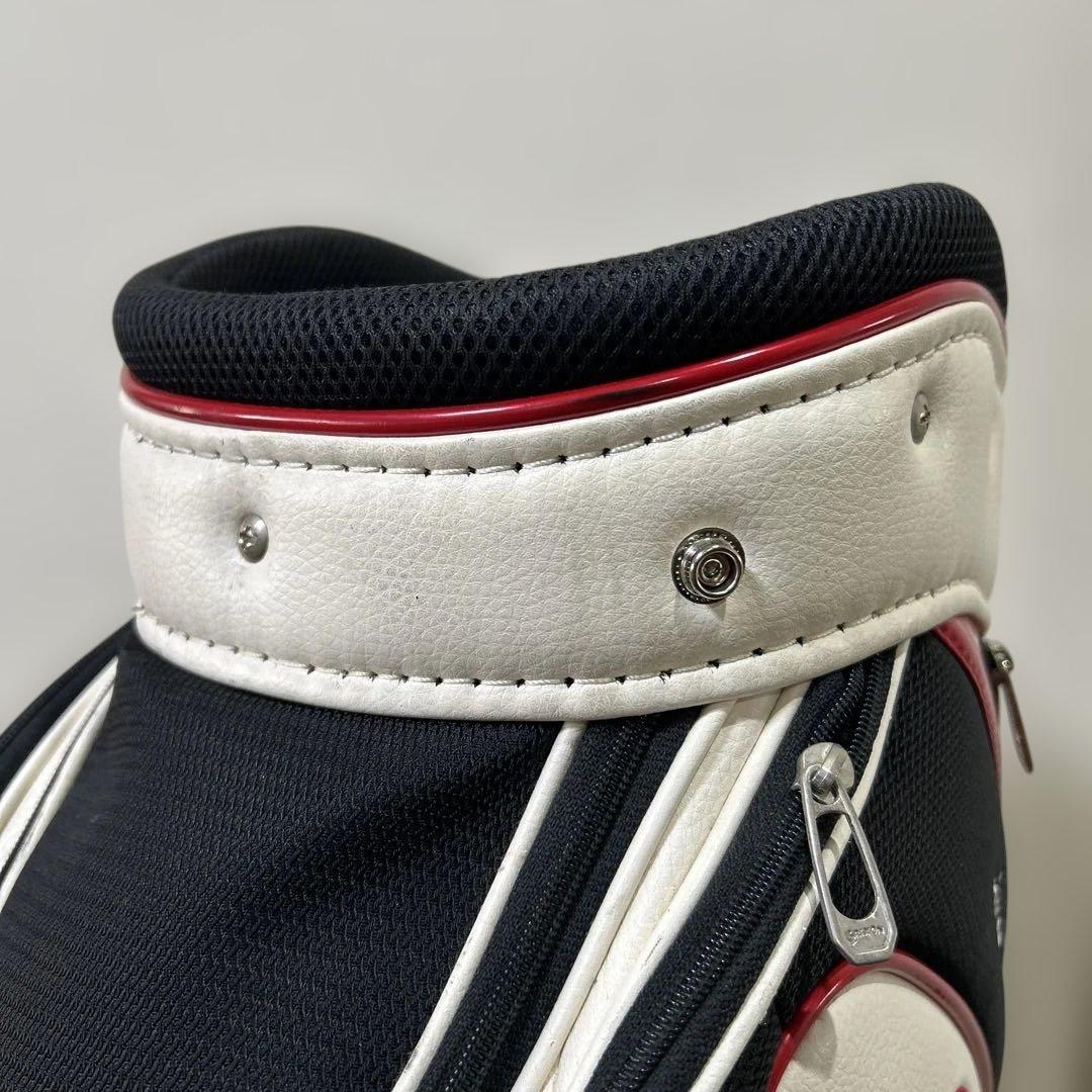 スリクソン　9.5型キャディバッグ　ホワイト系色