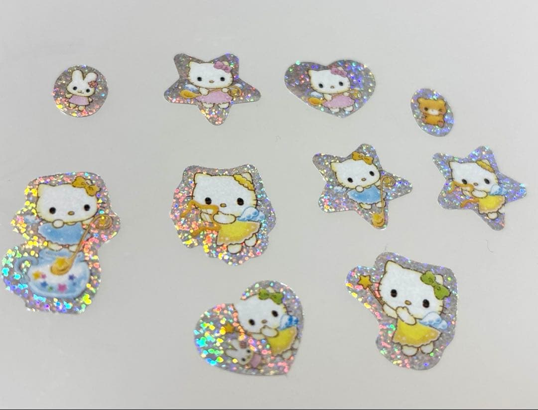 激レア　キティちゃん　フレークシール　平成女児　平成レトロ　ハローキティ