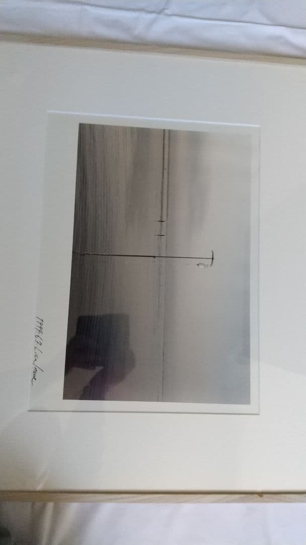 直筆サイン　かなり希少　lisa inoue　 カラープリント写真 本物