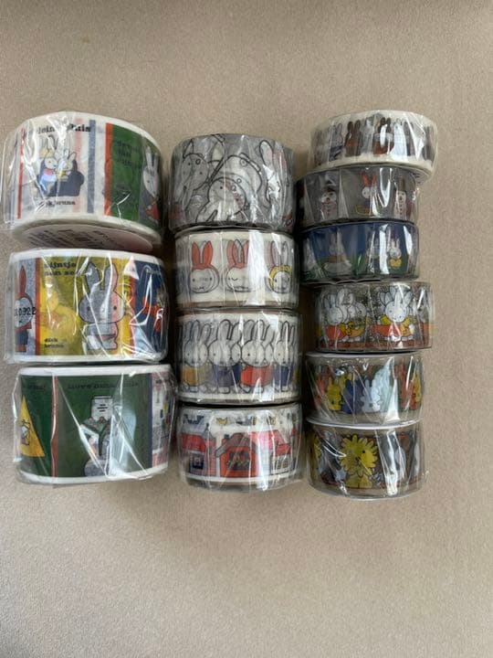 レア✴︎新品未開封　65th ミッフィー展限定マスキングテープ13個セット