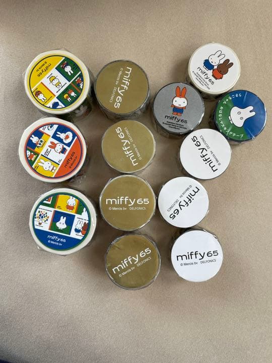 レア✴︎新品未開封　65th ミッフィー展限定マスキングテープ13個セット