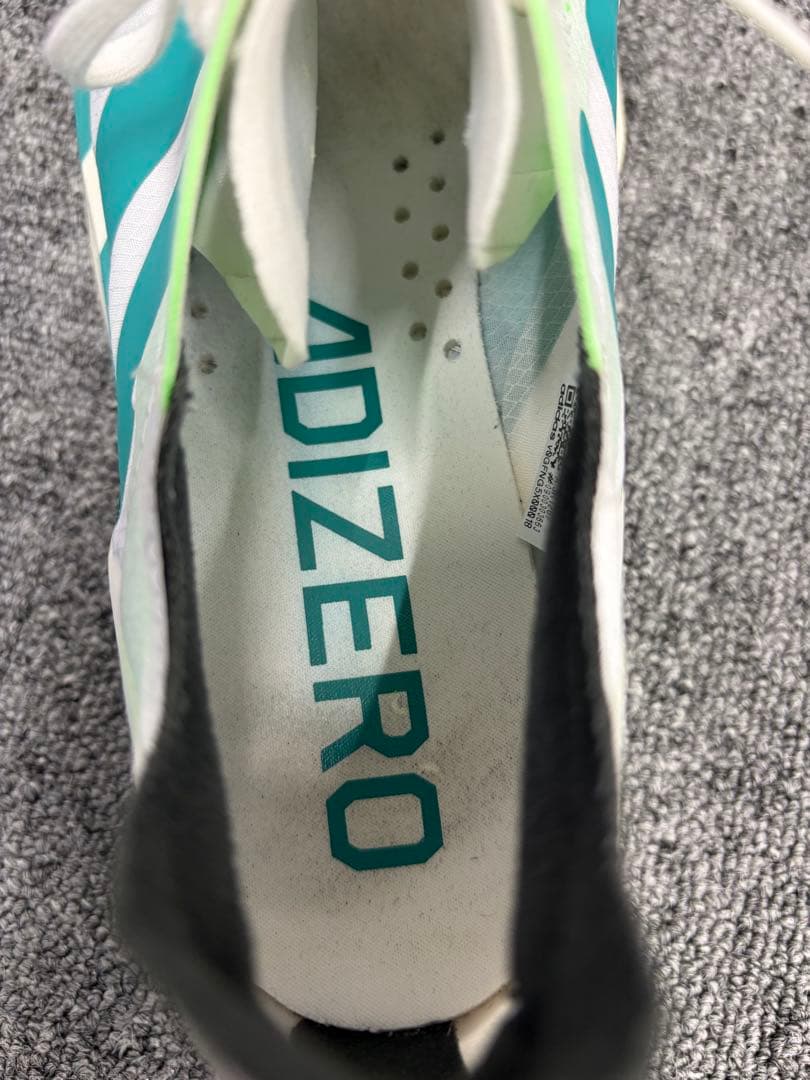 アディダス アディオス プロ4 走行210km 25.5cm 箱なし