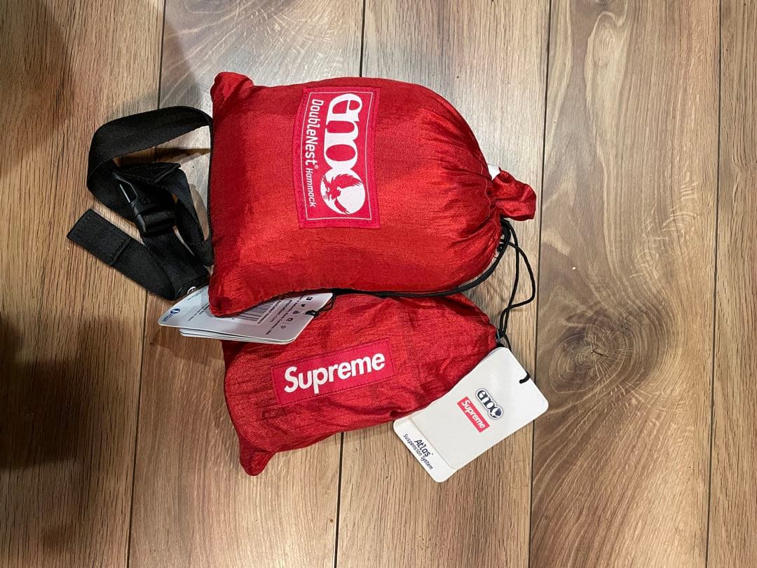 シュプリーム×イーノ ダブルネストハンモック Supreme赤