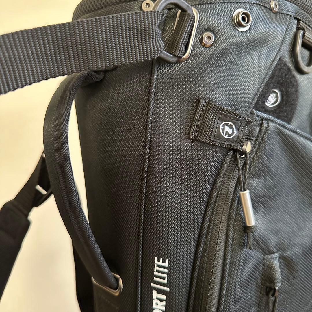 NIKE スタンド キャディバッグ スポーツ ライト ブラック ナイキ