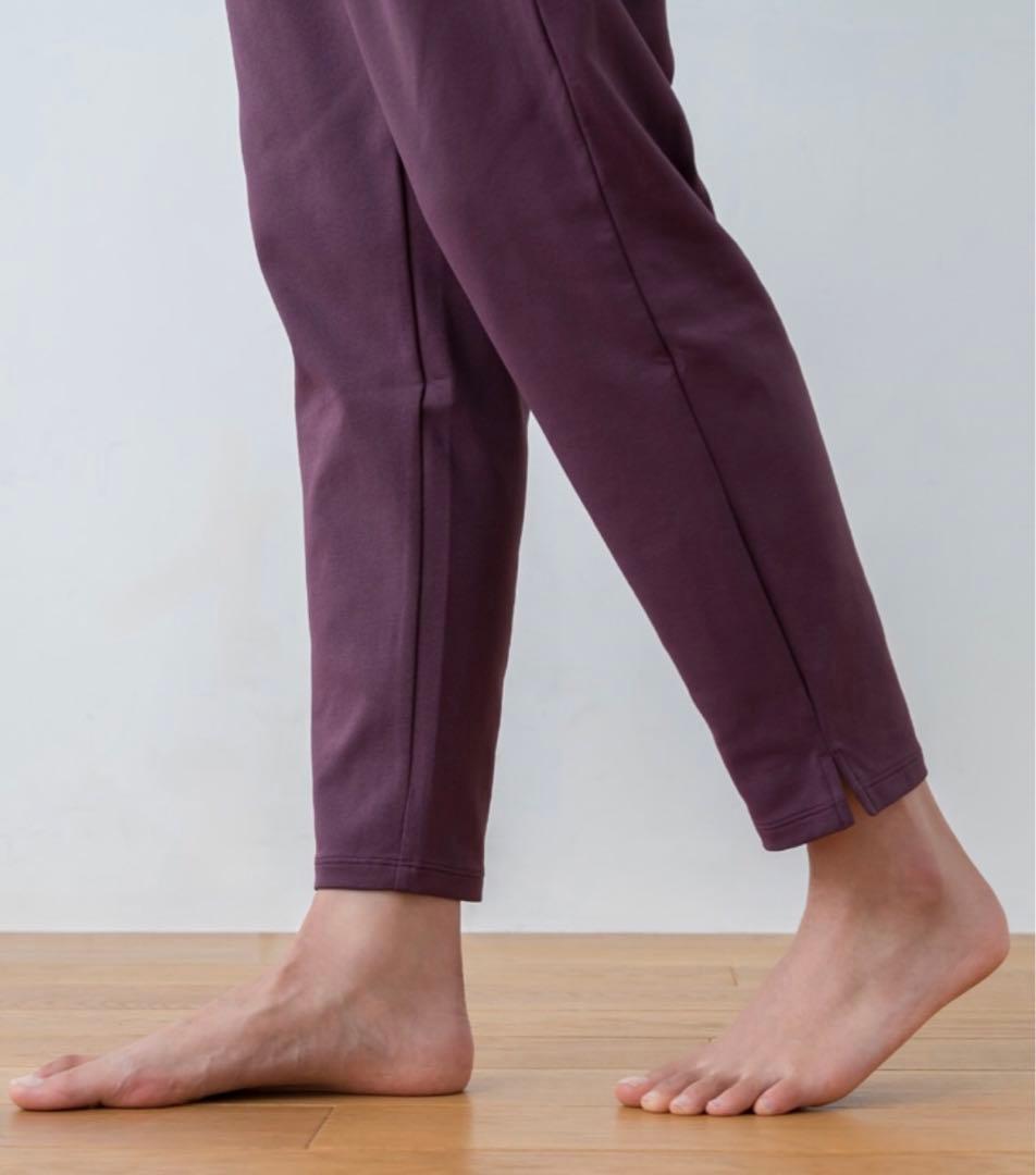 【SUKALA 】ダブルニットジョガーパンツ（ワイン・完売のLL）