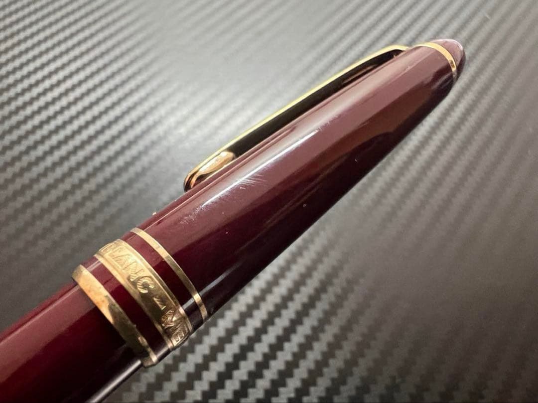 美品 144 M ボルドー 中白 モンブラン 万年筆