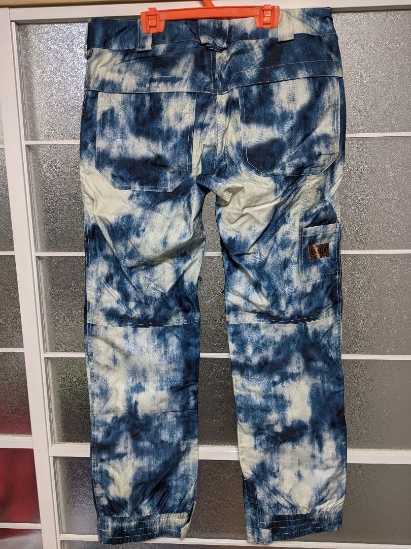 BURTON AG スノーボードパンツ タイダイデザイン