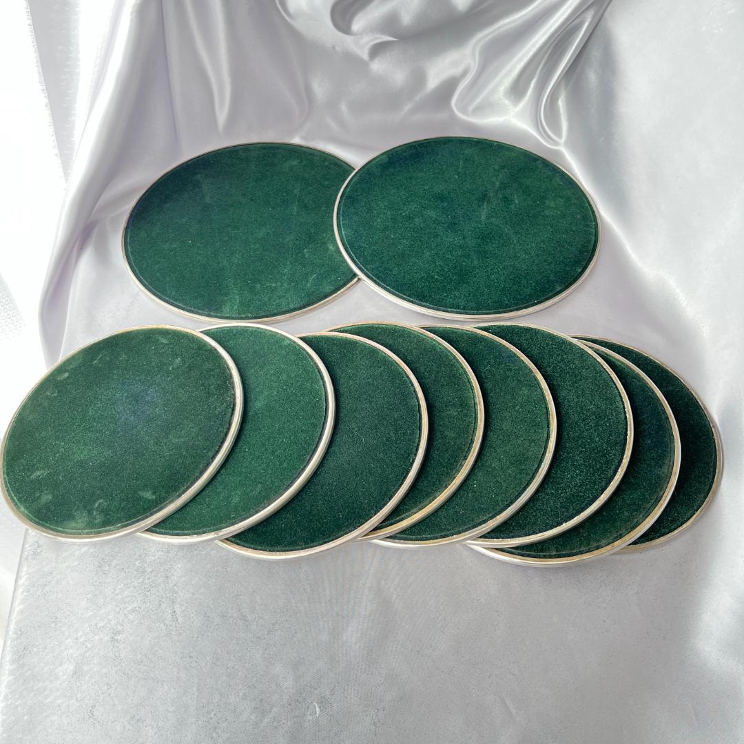 【英国】 プレースマット 8枚17cm / サービングマット 2枚23cm