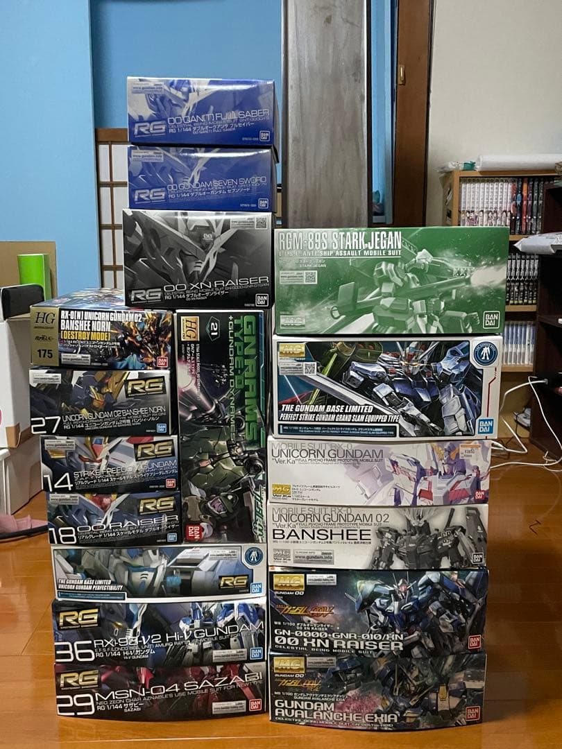 MG RG HG ガンプラ まとめ売り プレミアキット多い