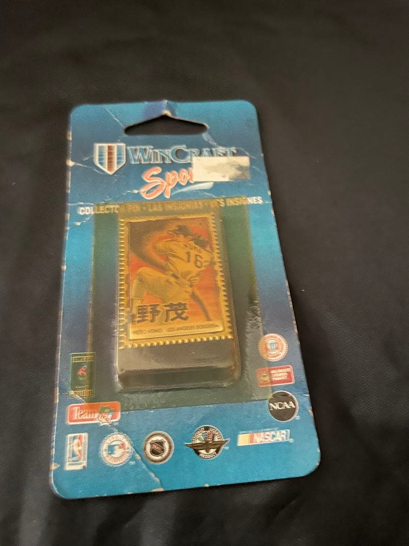 激レア 未開封 野茂英雄 ピンバッジ プロ野球　海外正規店購入