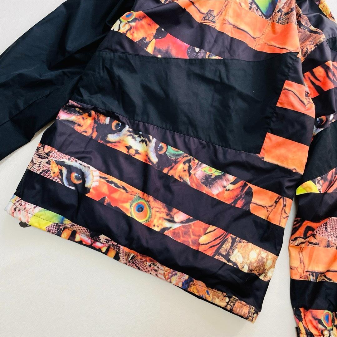 6734 ボルコム　ジャケット　スノボウェア　メンズ　ボーダー　アニマル柄