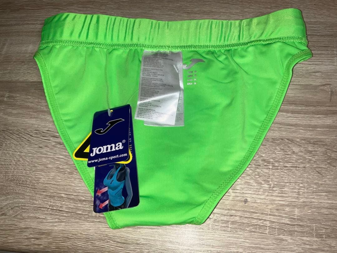 5枚セット【旧モデル】Jomaレーシングブルマ(ネオングリーン　Mサイズ)