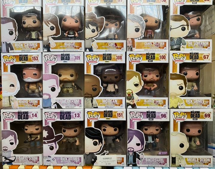 popのウォーキングデッドのフィギュア