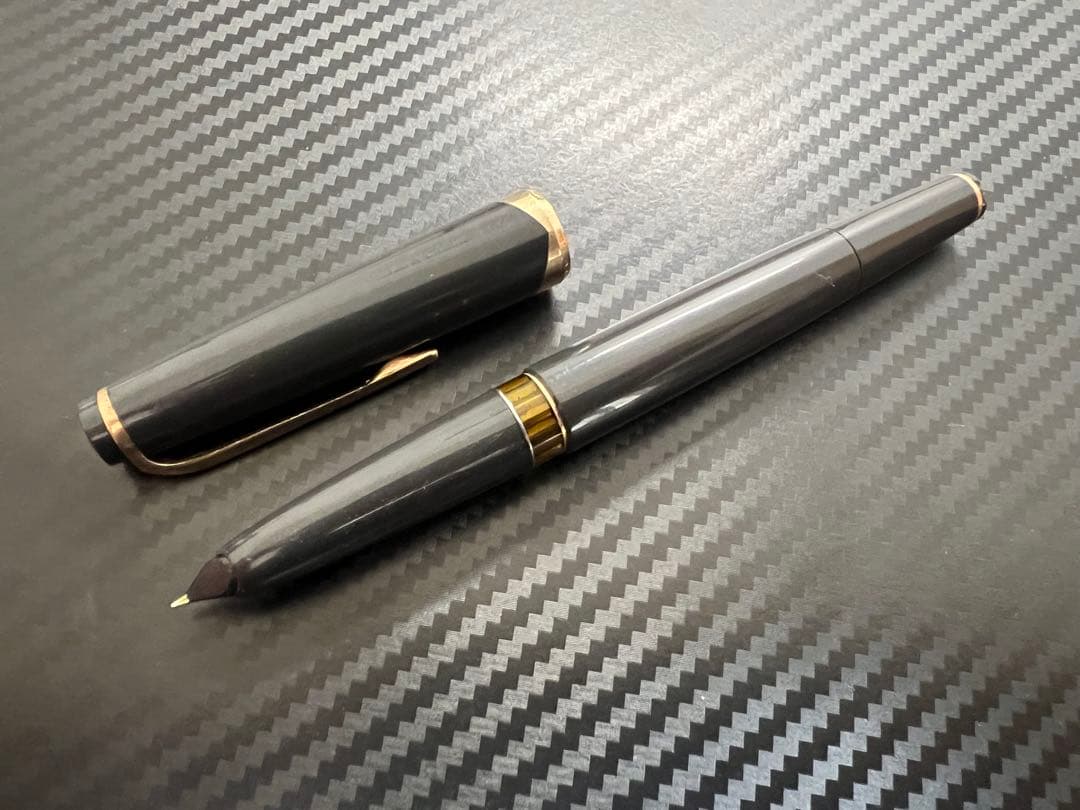 モンブラン マイスターシュテュック No.12 万年筆 グレー EF 極細字