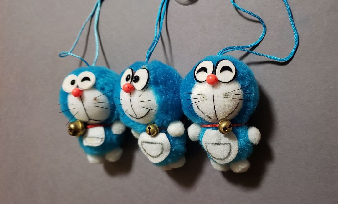 ドラえもん トリオマスコット 3体セット デッドストック品