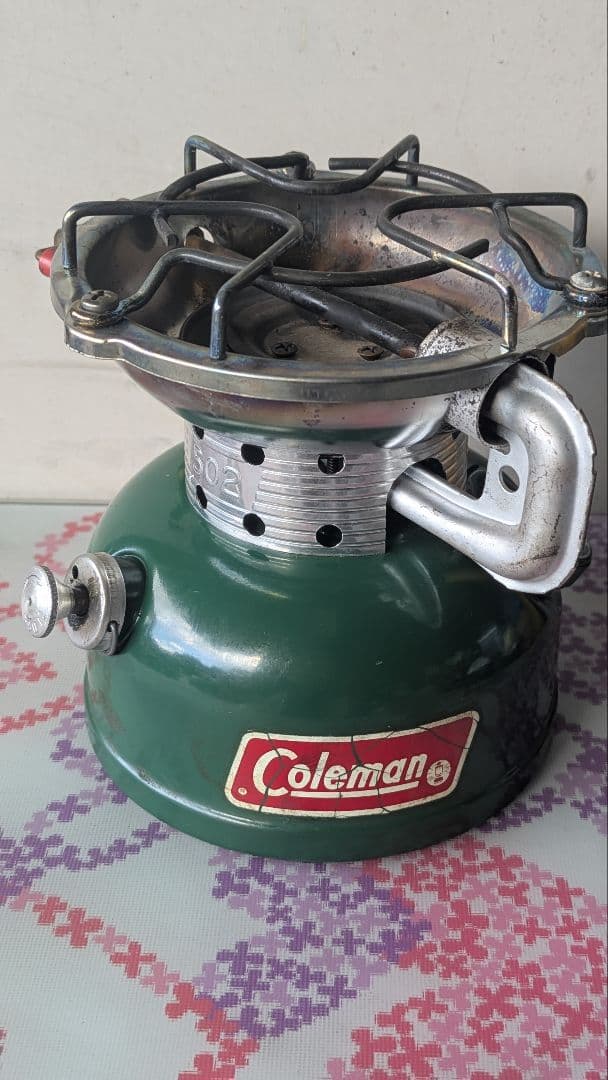 t*5様 414 コールマン502 バーナー　1979年製造　レア
