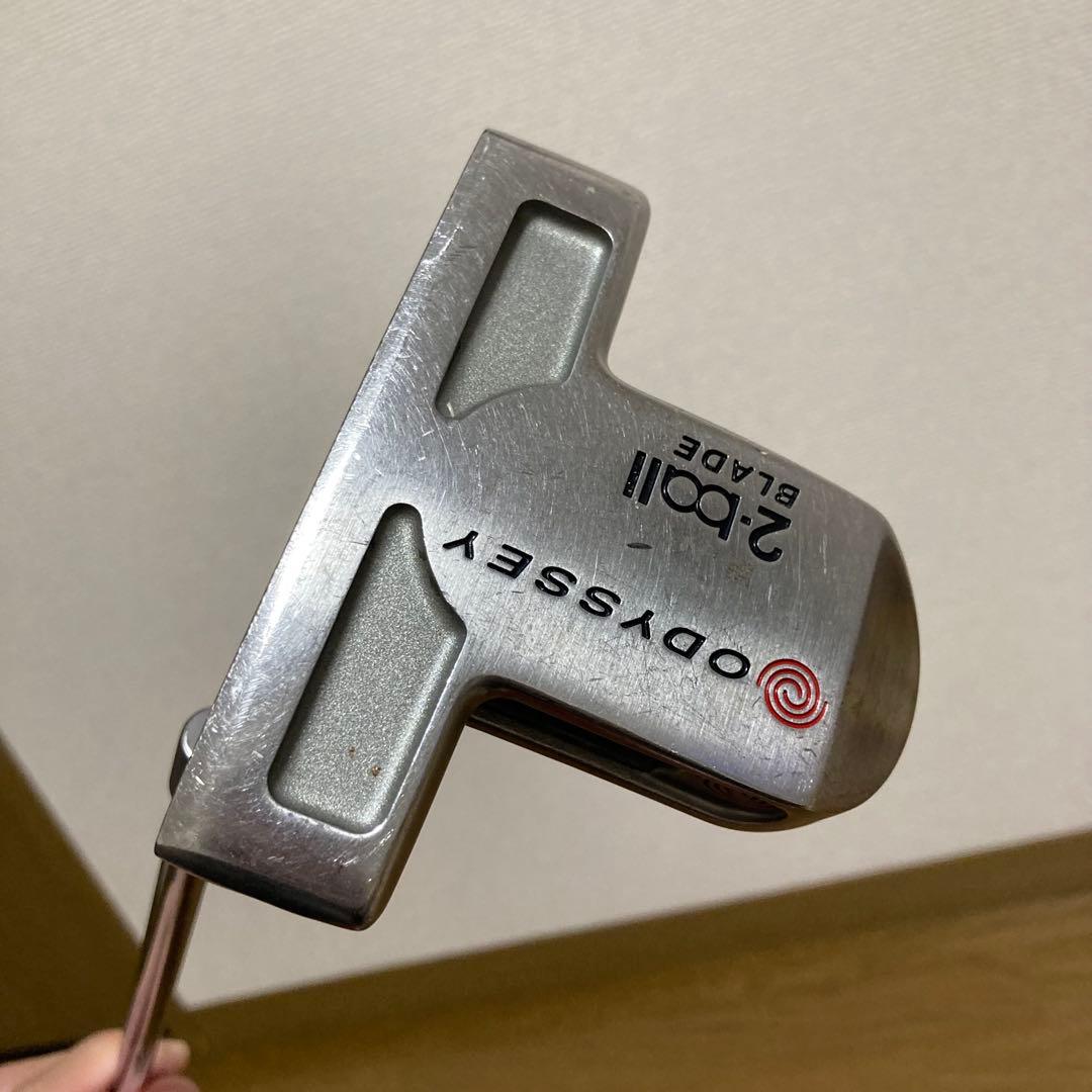 レフティ 左利き オデッセイ 初代 ホワイトホット 2ボール ブレード パター