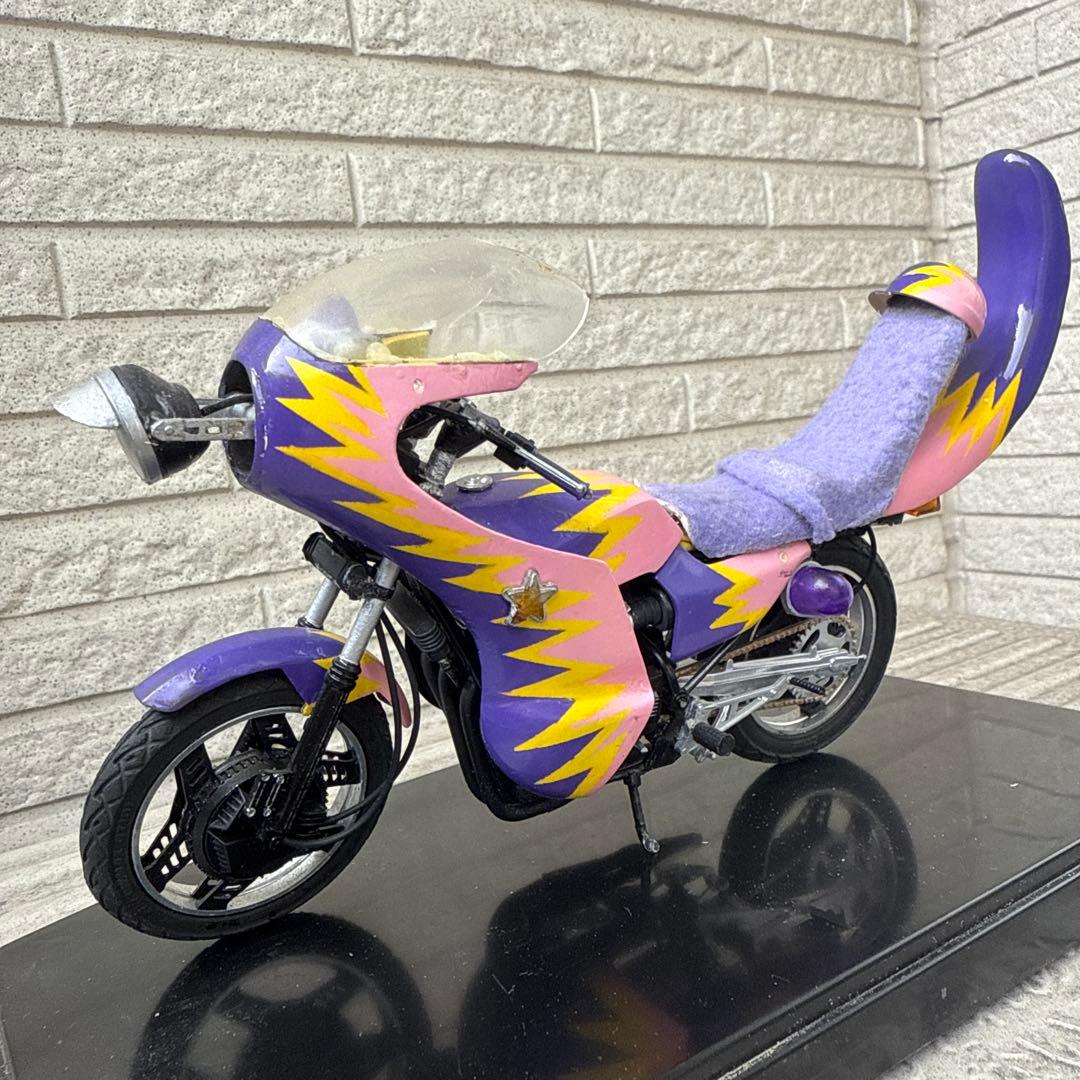 俺のマシン　CBX400F当時物　旧車會　暴走族　ロケット　3段シート　1/12