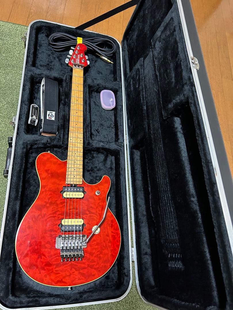 MUSICMAN AXIS EX Trans Red 値段交渉可！