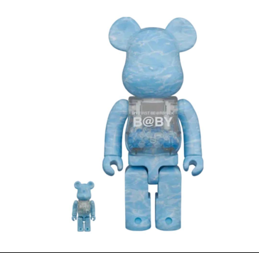 新品BE@RBRICK B@BY WATER CREST 100％ & 400％