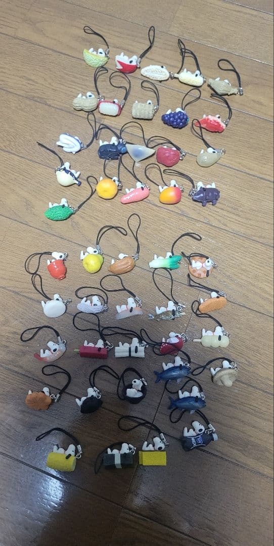 PEPSI×スヌーピー　全国おいしいものアクセサリー　コンプリート　コラボ