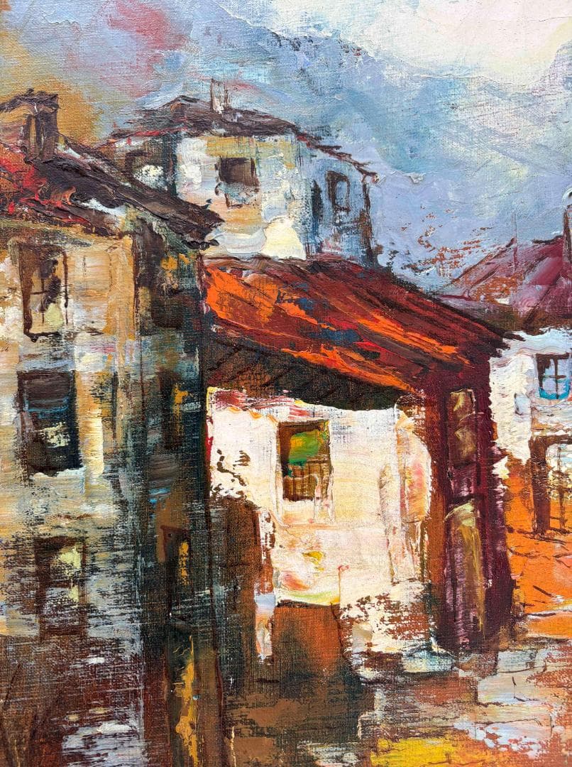 (A0028)ペドロ(PEDRO MUNOZ)「街並」