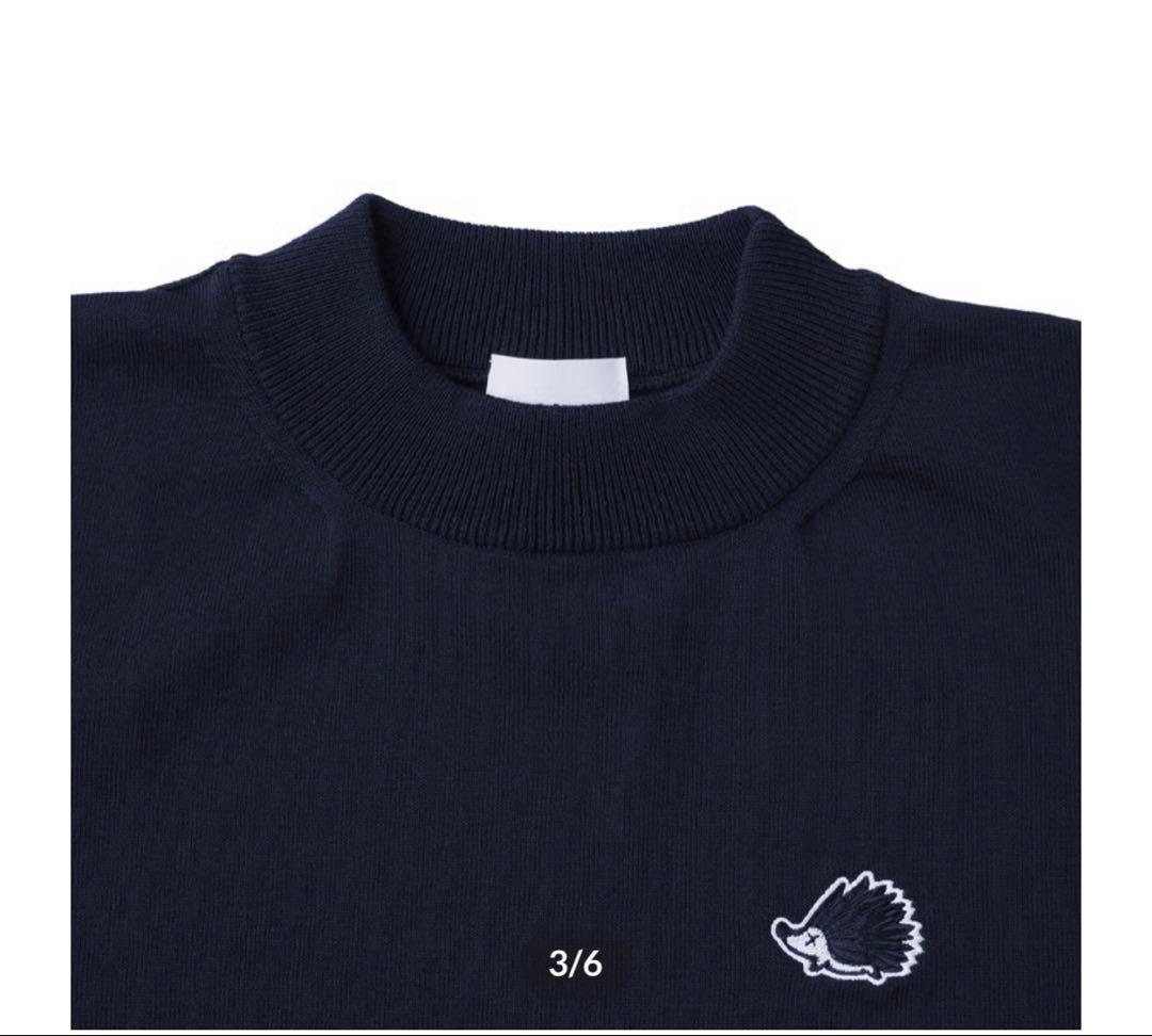 メンズウェア Wedgehog Mock Knit - Navy M
