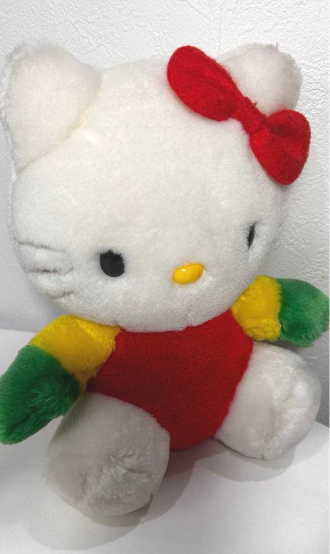 1976,1996 年レトロ手袋のハローキティぬいぐるみ　サンリオ