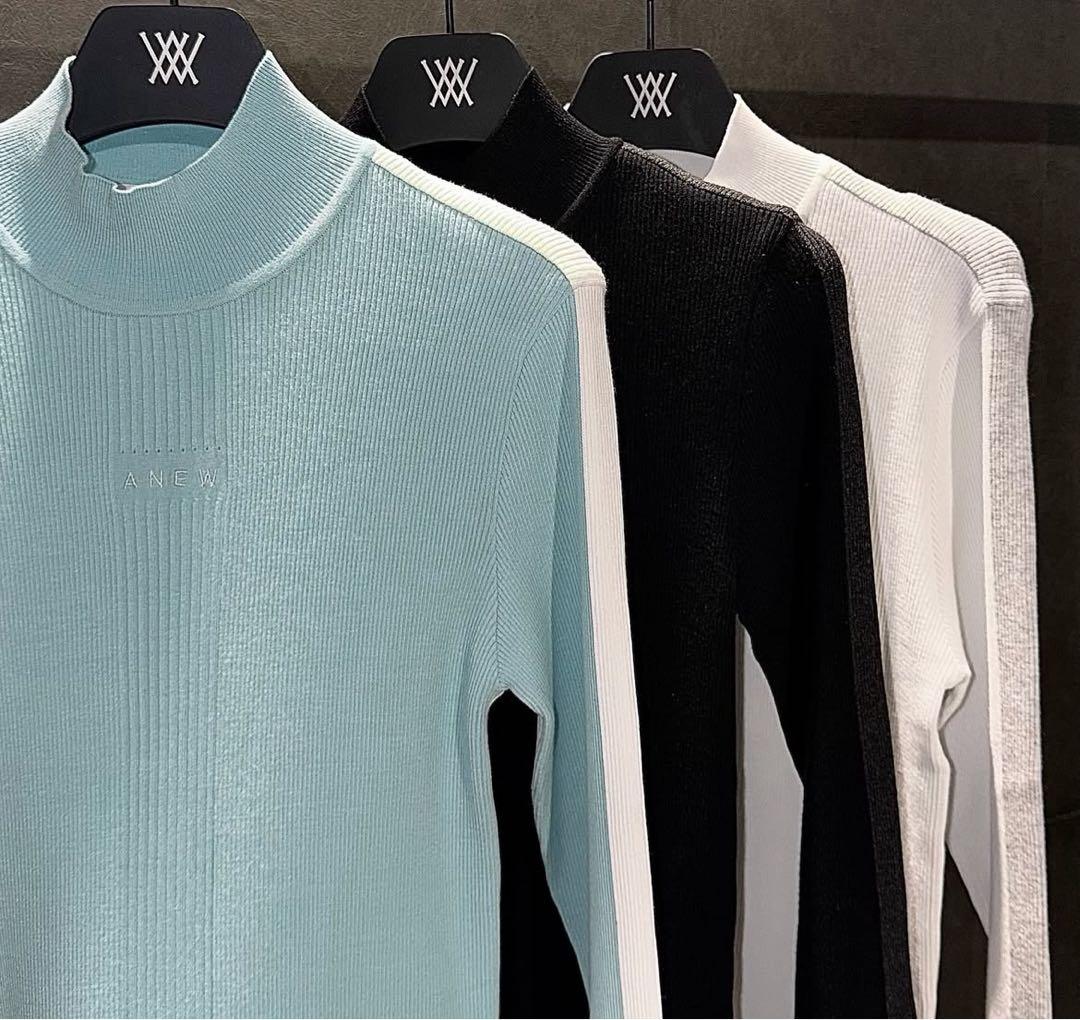 ☆ANEW GOLF☆ MOCK NECK SWEATER