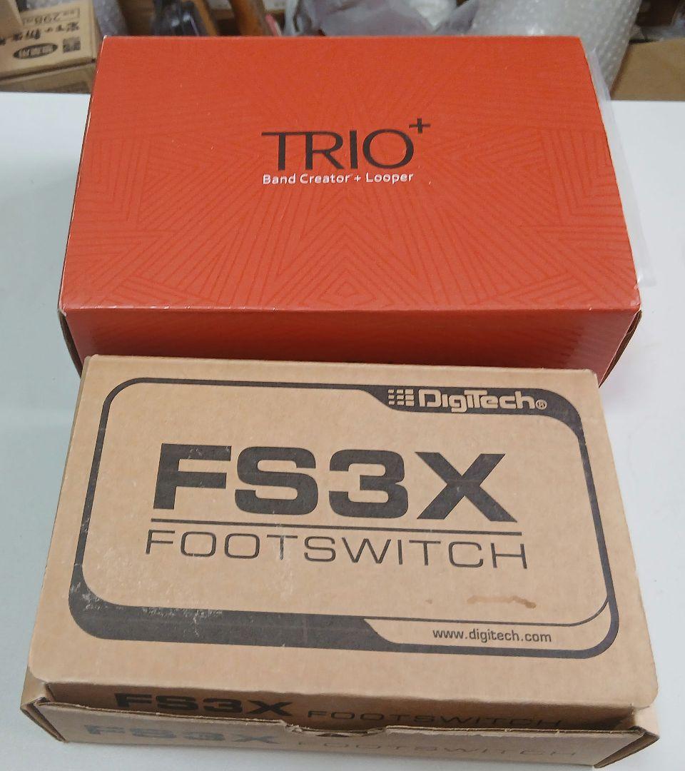 再値下げ！美品　Digitech TRIO+ ルーパー、純正フットスイッチ付き