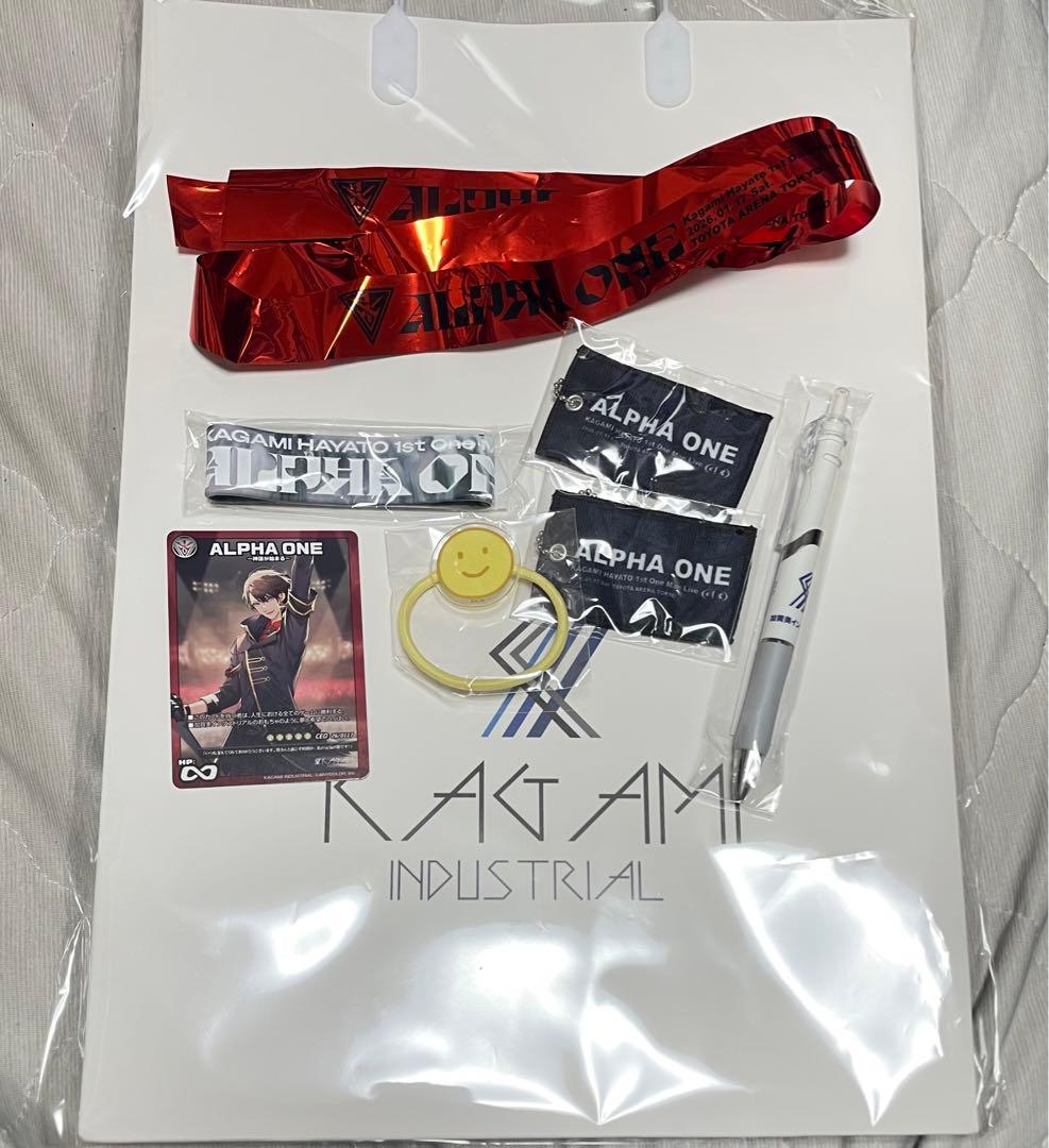 加賀美ハヤト ライブ ノベルティ　銀テープ グッズ