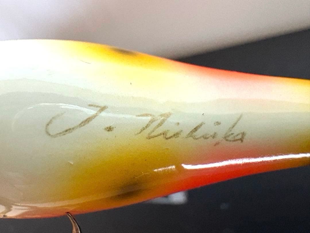 オールド Balsa 50 ジュニア　西岡サイン入り　パロット