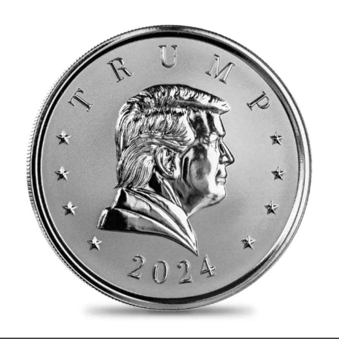 トランプ大統領　 1オンス純銀