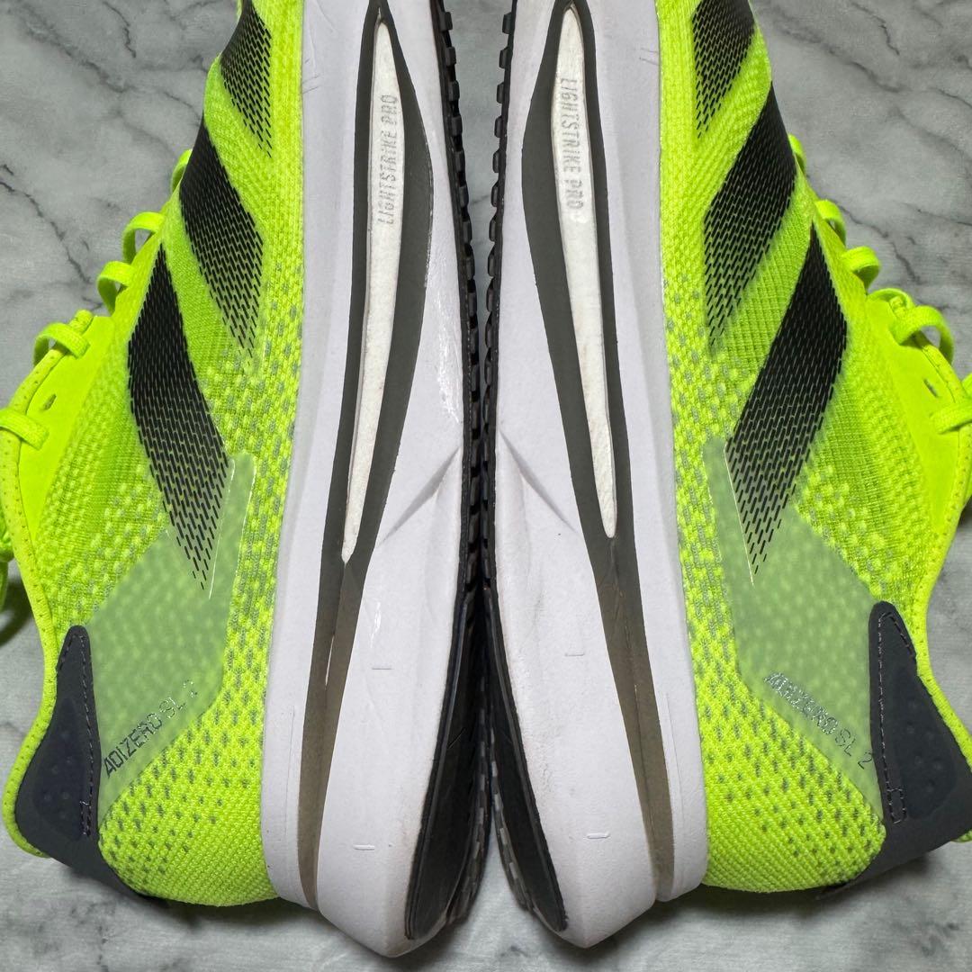 美品☆adidas ADIZERO アディゼロ SL 2 27.5cm