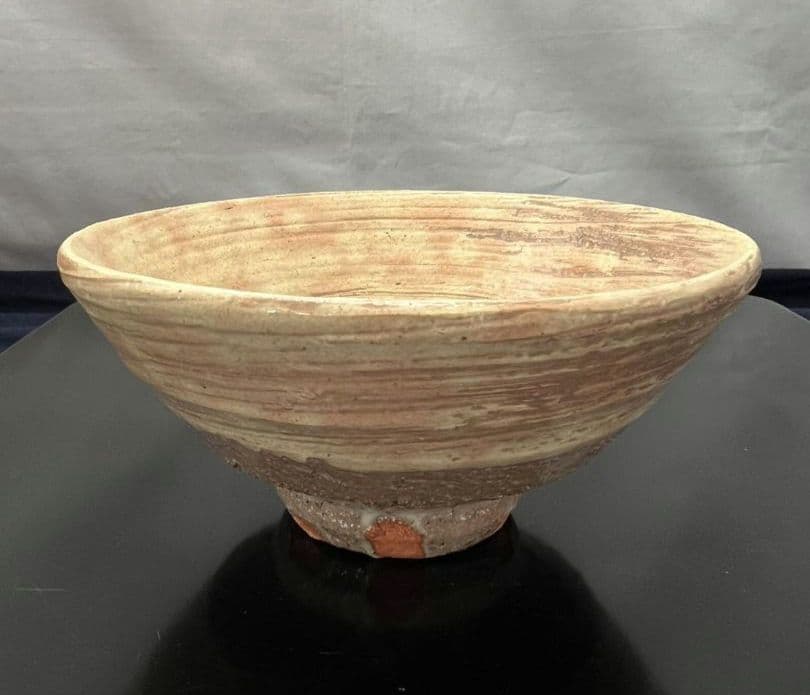 幡師刷毛目 茶碗 74代 朝日豊斎 茶道具