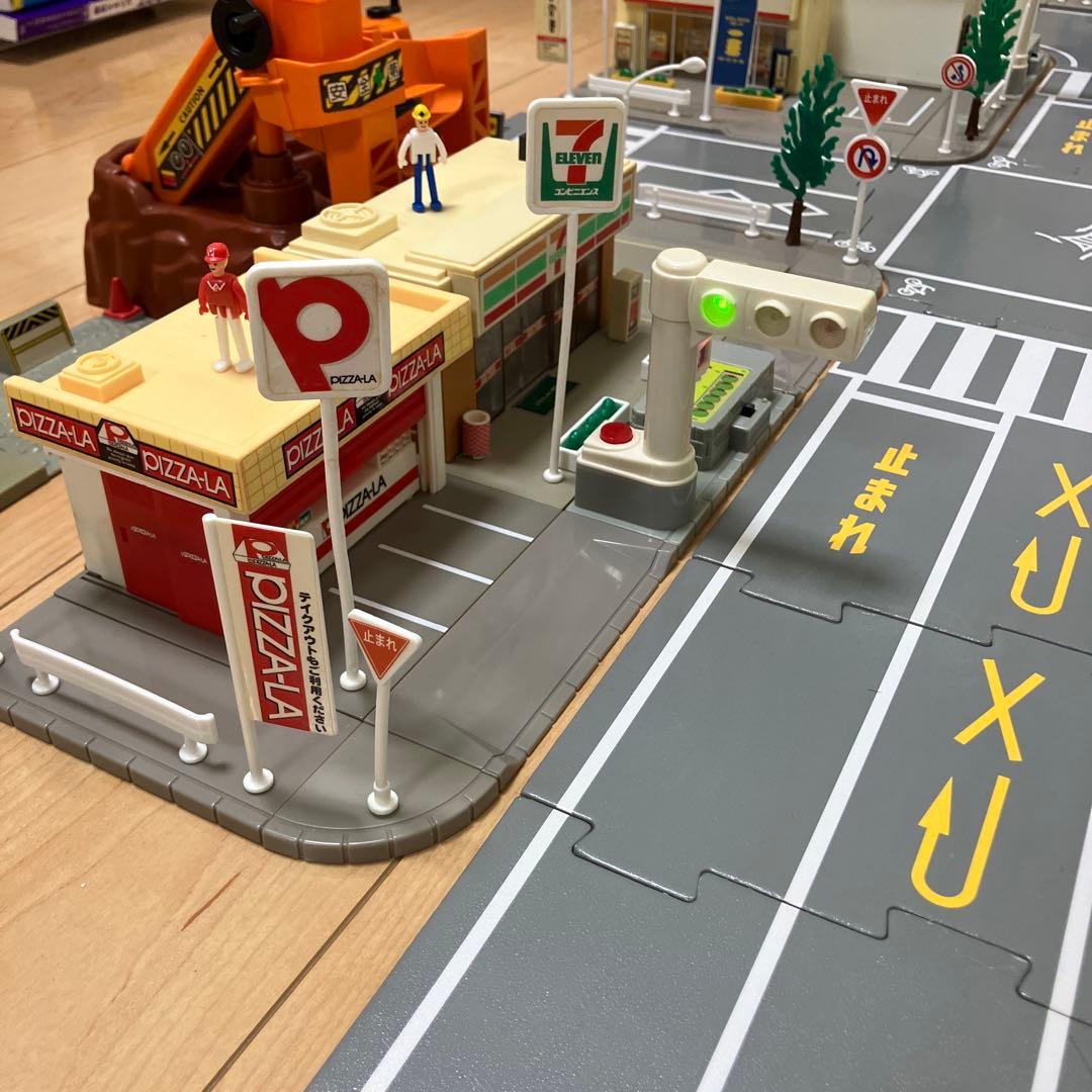 旧トミカタウン つながる道路 まとめ売り トミカタウン トミカ