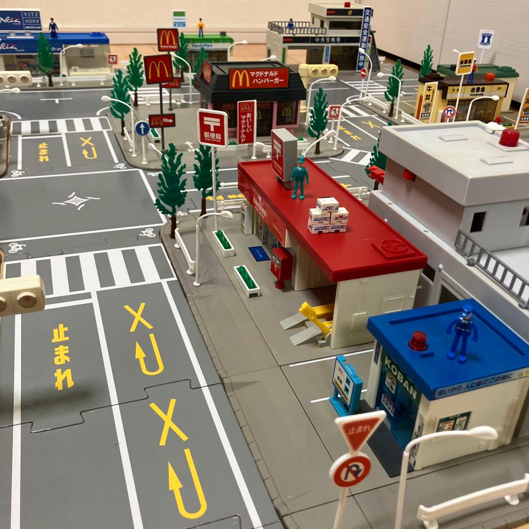 旧トミカタウン つながる道路 まとめ売り トミカタウン トミカ