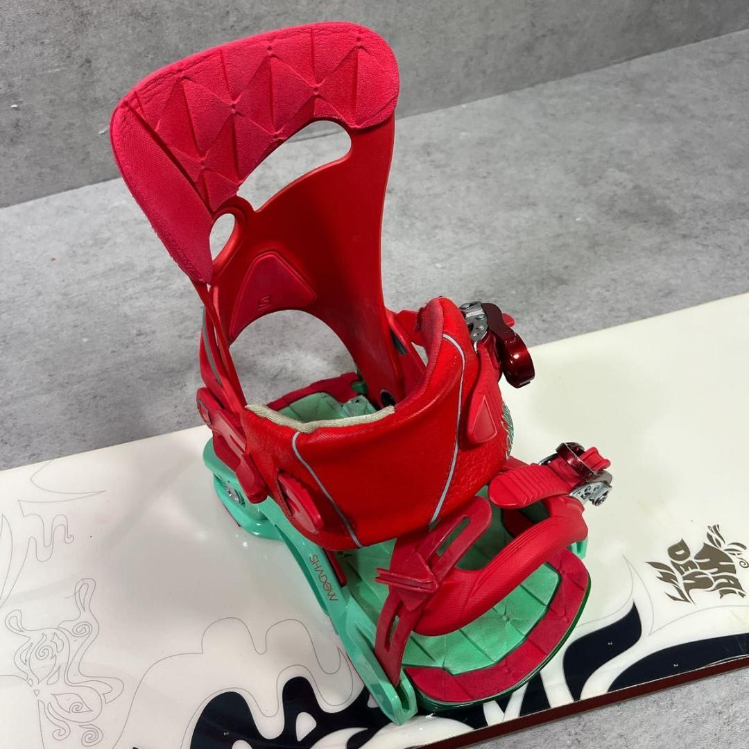 SALOMON サロモン スノーボード 3点セット 板 147㎝ ブーツ 24㎝