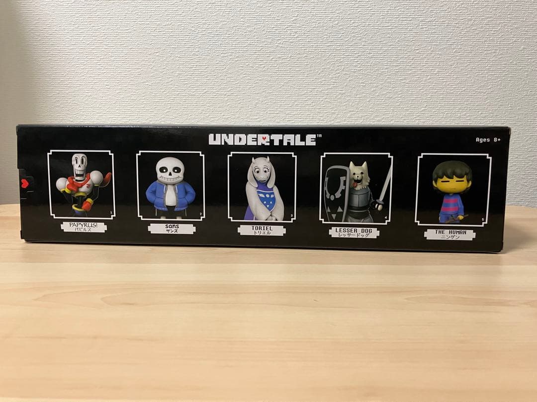 UNDERTALE ちていのちっこいなかまたちフィギュア コンプリートセット
