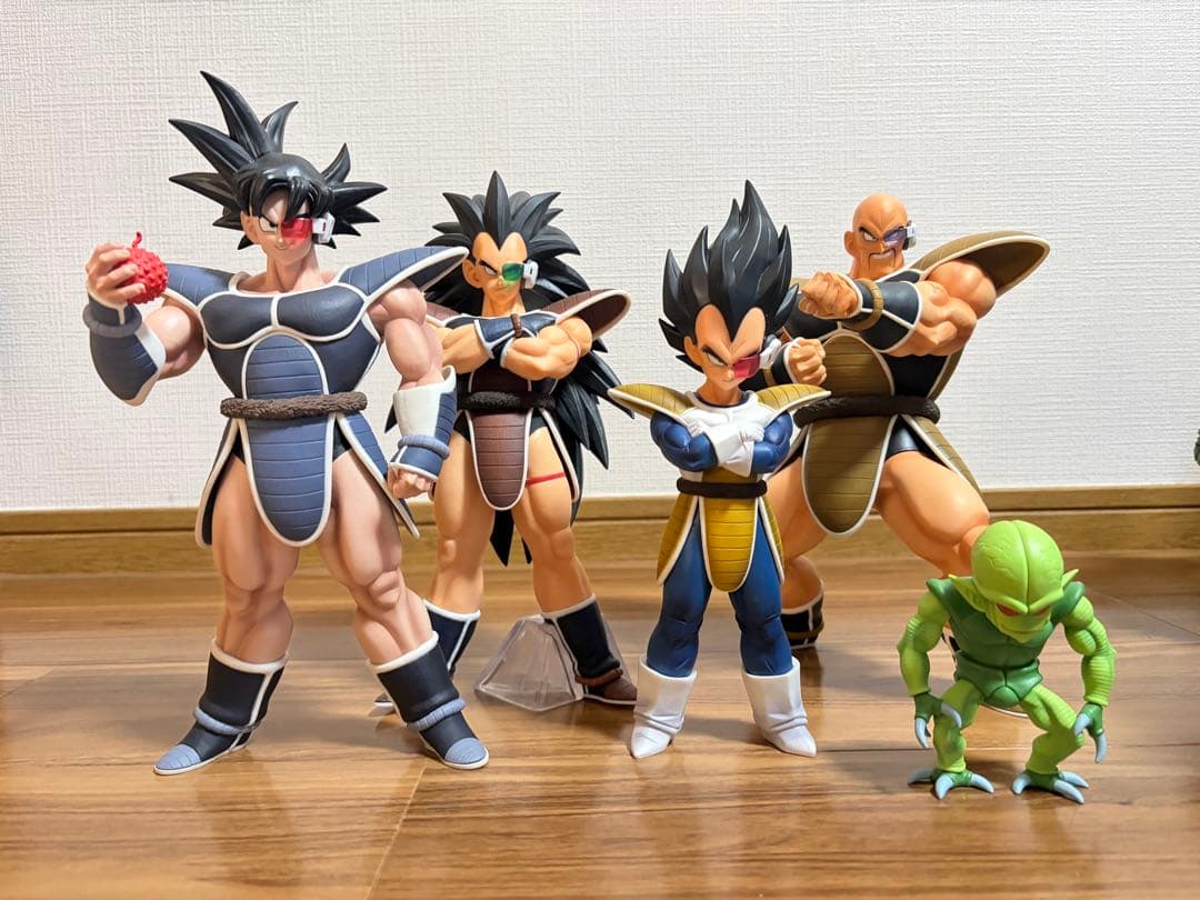 ドラゴンボール 一番くじ ベジータ ナッパ ラディッツ ターレス サイバイマン