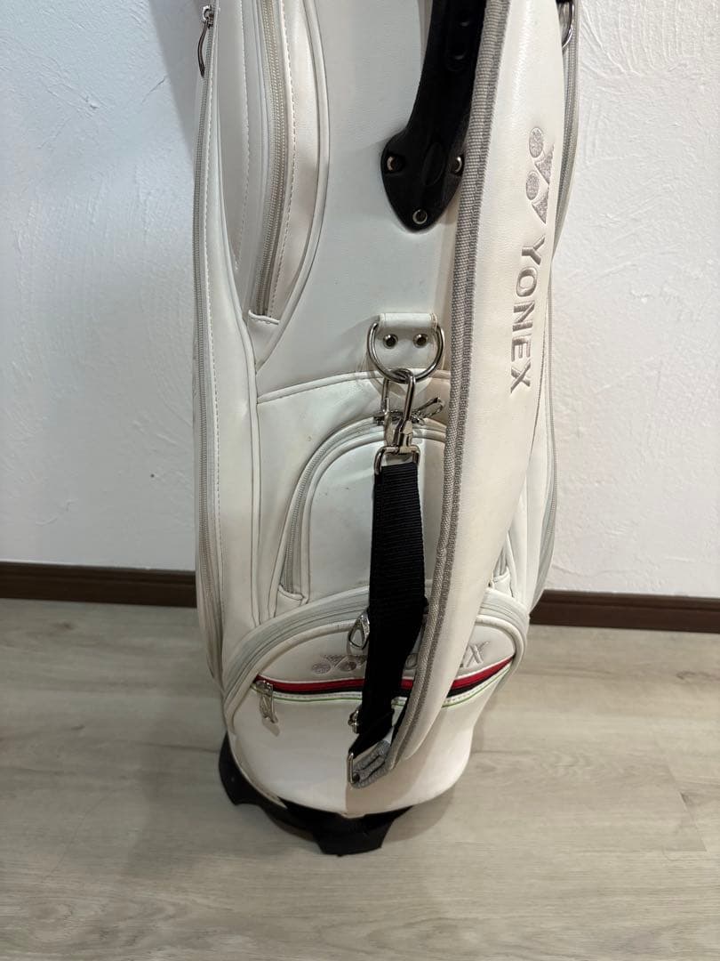 ゴルフキャディバッグ　YONEX ホワイト